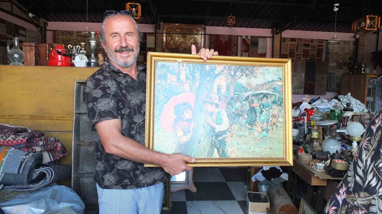 Oğlak çobanıydı, antikacı oldu