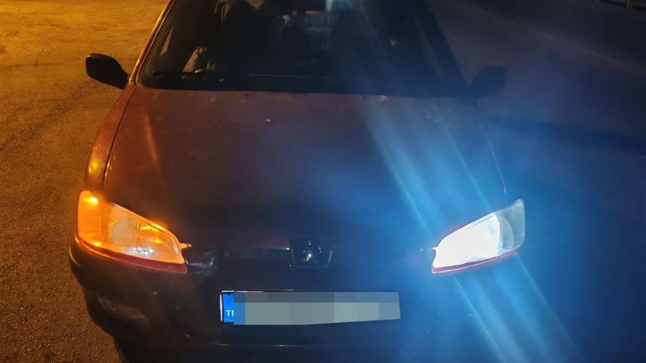 Manisa’da ışık donanımı denetiminde 7 araç trafikten men edildi