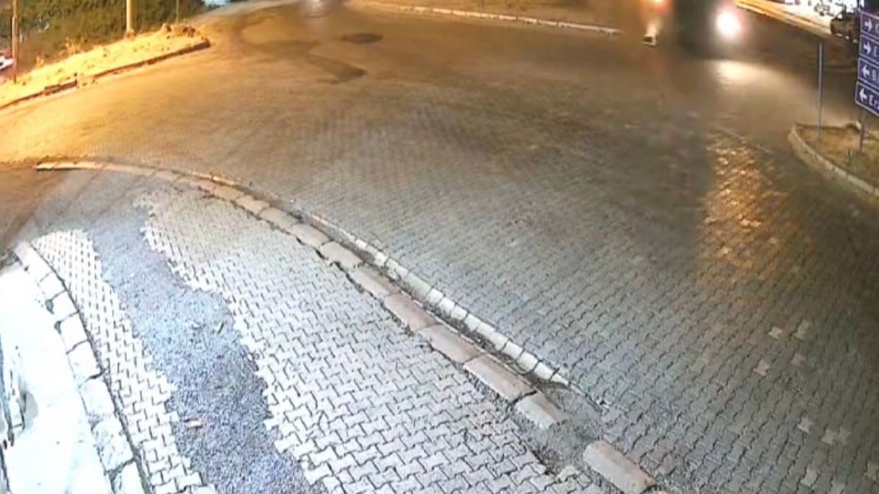 Tırın freni boşaldı, sürücünün soğukkanlılığı faciayı böyle önledi