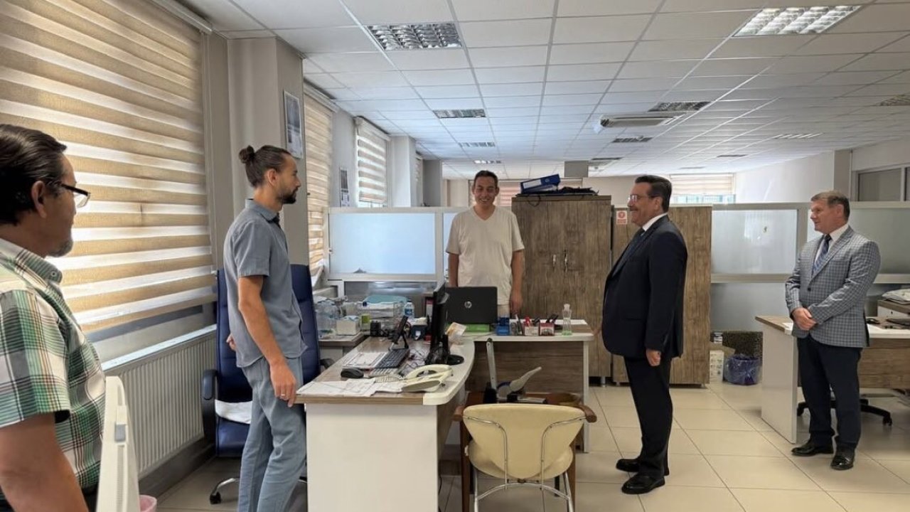 Kaymakam Atilla’dan Milli Eğitim Müdürlüğüne Ziyaret