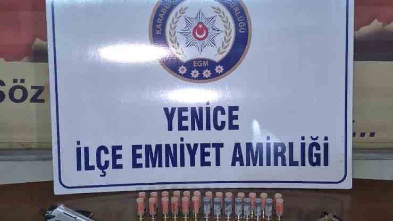 Karabük’te eğlence mekanına uyuşturucu ve silah operasyonu