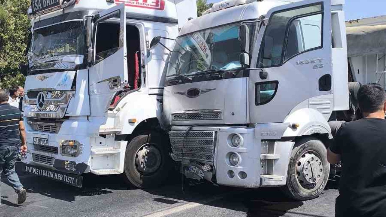 Mardin’de zincirleme trafik kazası: 1 yaralı