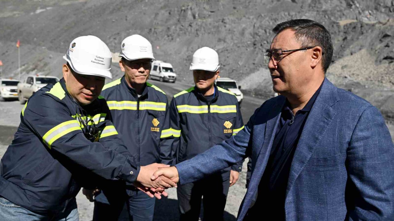 Kırgızistan’da altın madeninde ilk kez yer altı üretime başlandı