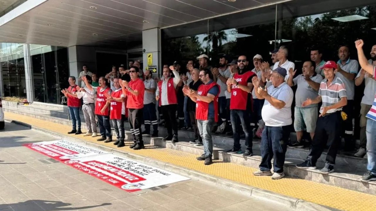 Karşıyaka Belediyesi’nde sular durulmuyor: İşçiler de memurlar da grevde