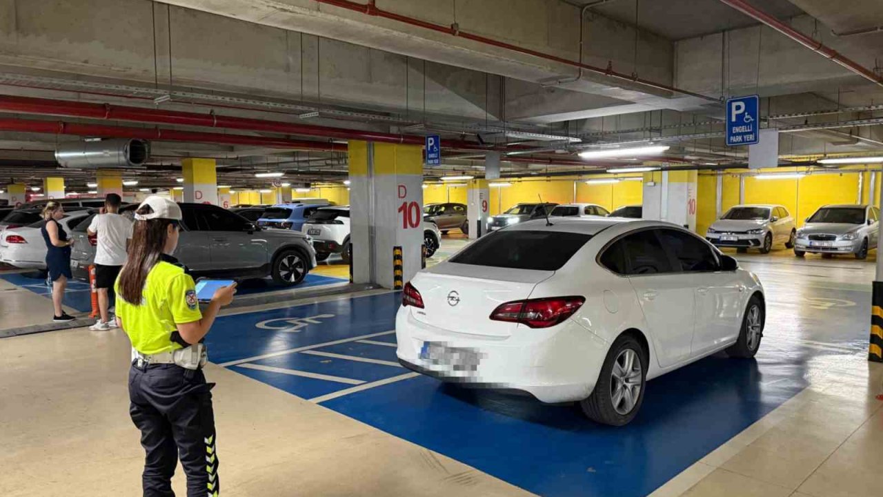 Engelli park ihlaline ceza yağdı