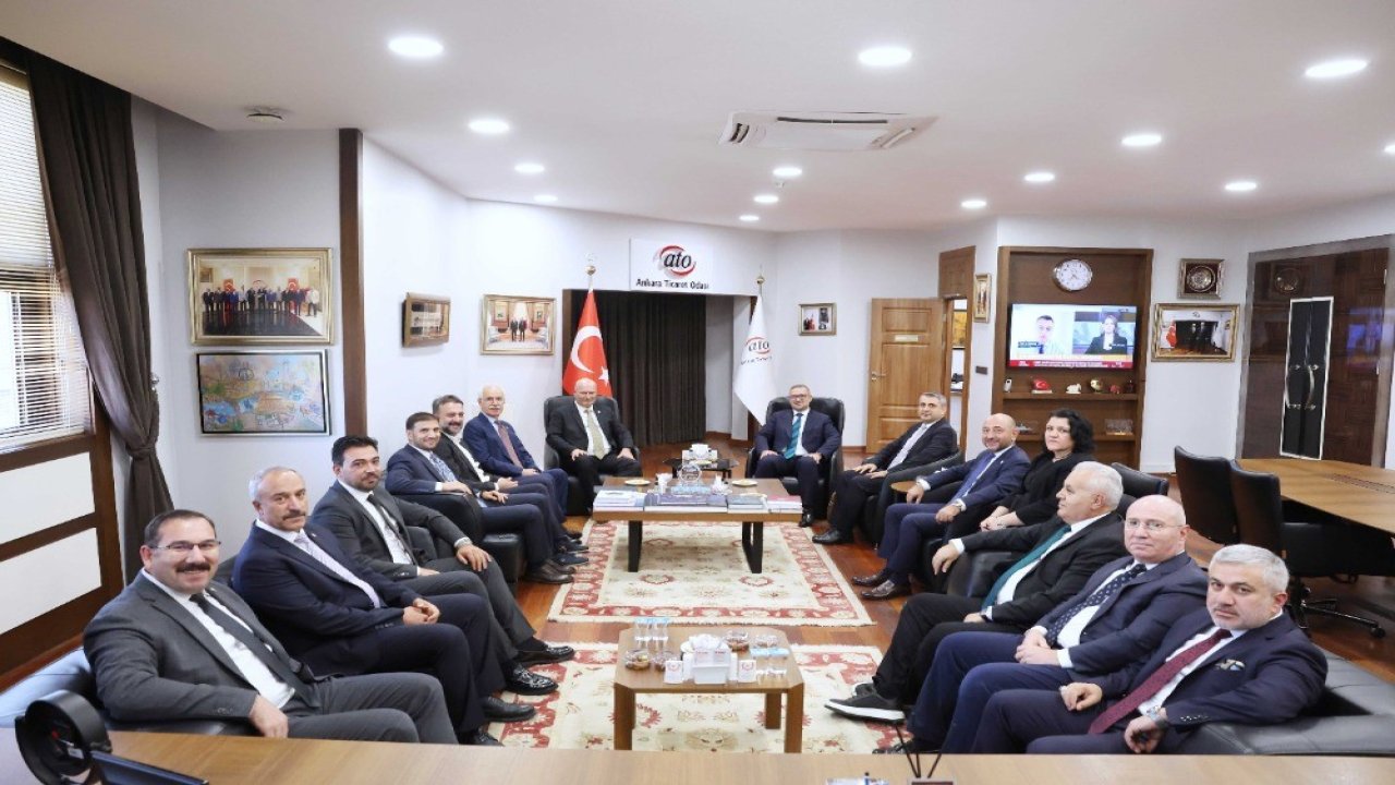 Merkez Bankası Başkanı Karahan’dan ATO’ya ziyaret