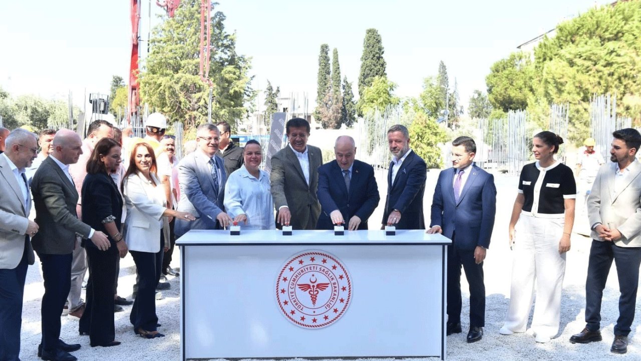 Sarayköy’e kazandırılacak sağlık kompleksinin temeli atıldı