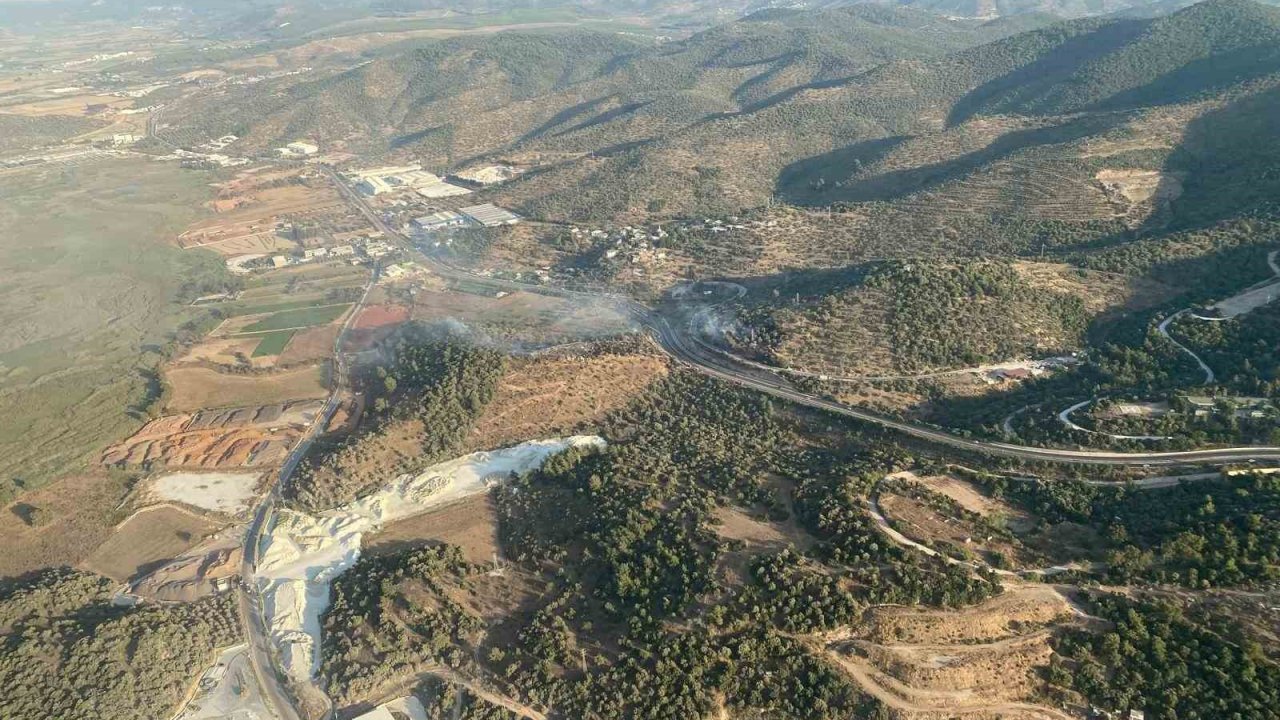 Milas’taki yangın kontrol altına alındı