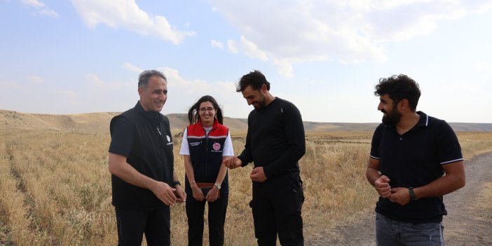 Kars’ta tarım arazilerine hümik asit desteği