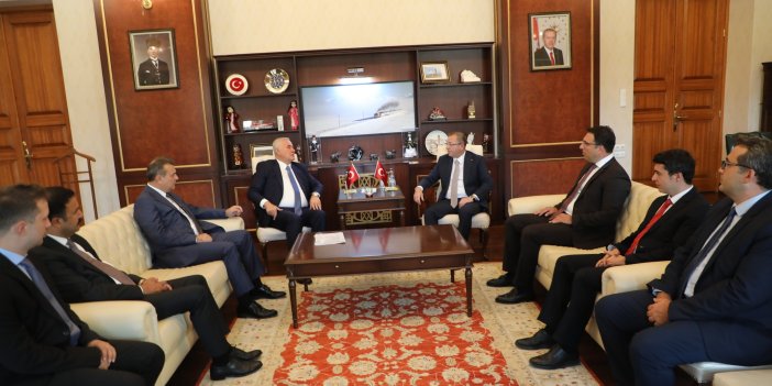 Kamu Başdenetçisi Akarca’dan Vali Polat’a Ziyaret