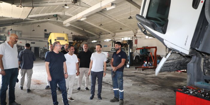 Vali Polat, İl Özel İdaresini Ziyaret Etti