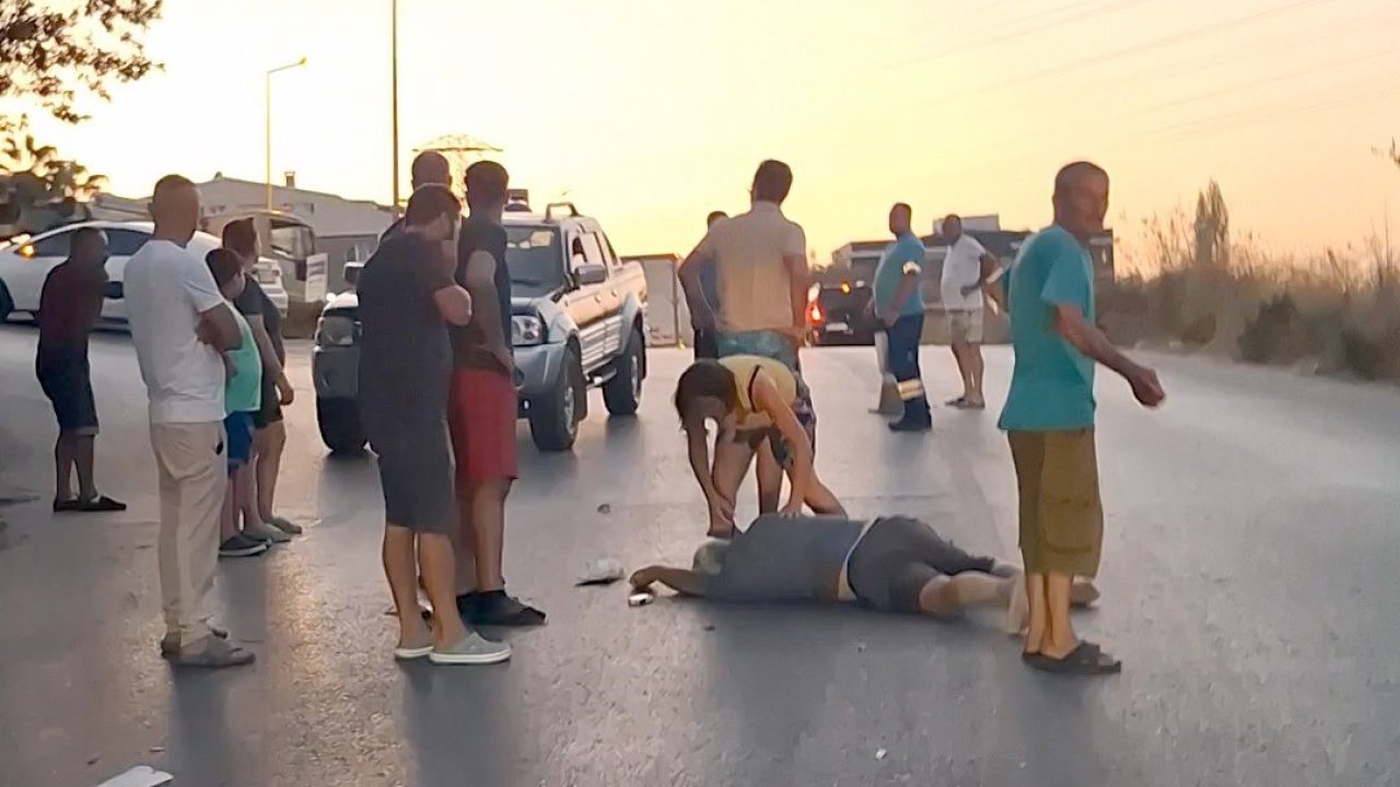 Kuşadası’nda otomobil ile motosiklet kafa kafaya çarpıştı: 1 ölü