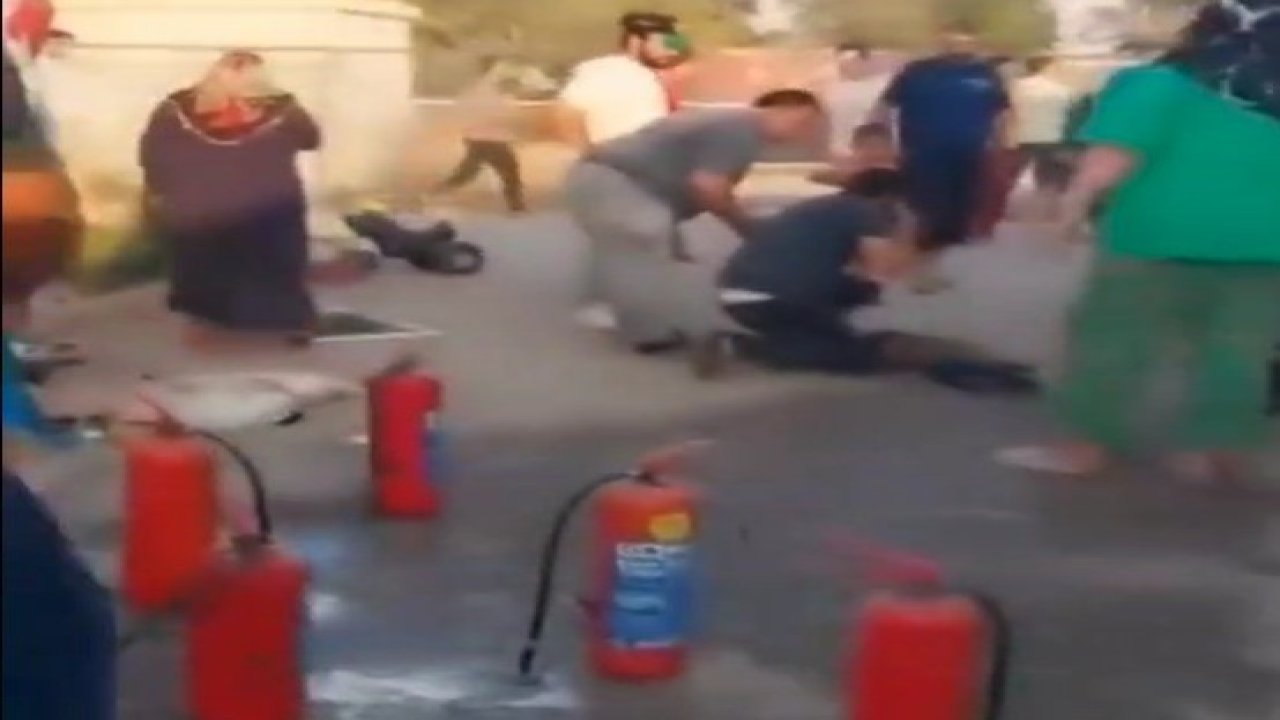 Kahramanmaraş’ta konteynerde yangın: 1 çocuk yaralandı