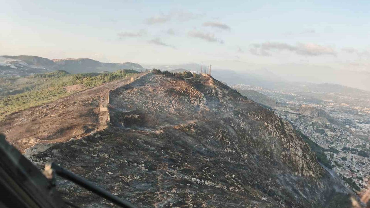 Hatay’da orman yangını kontrol altına alındı