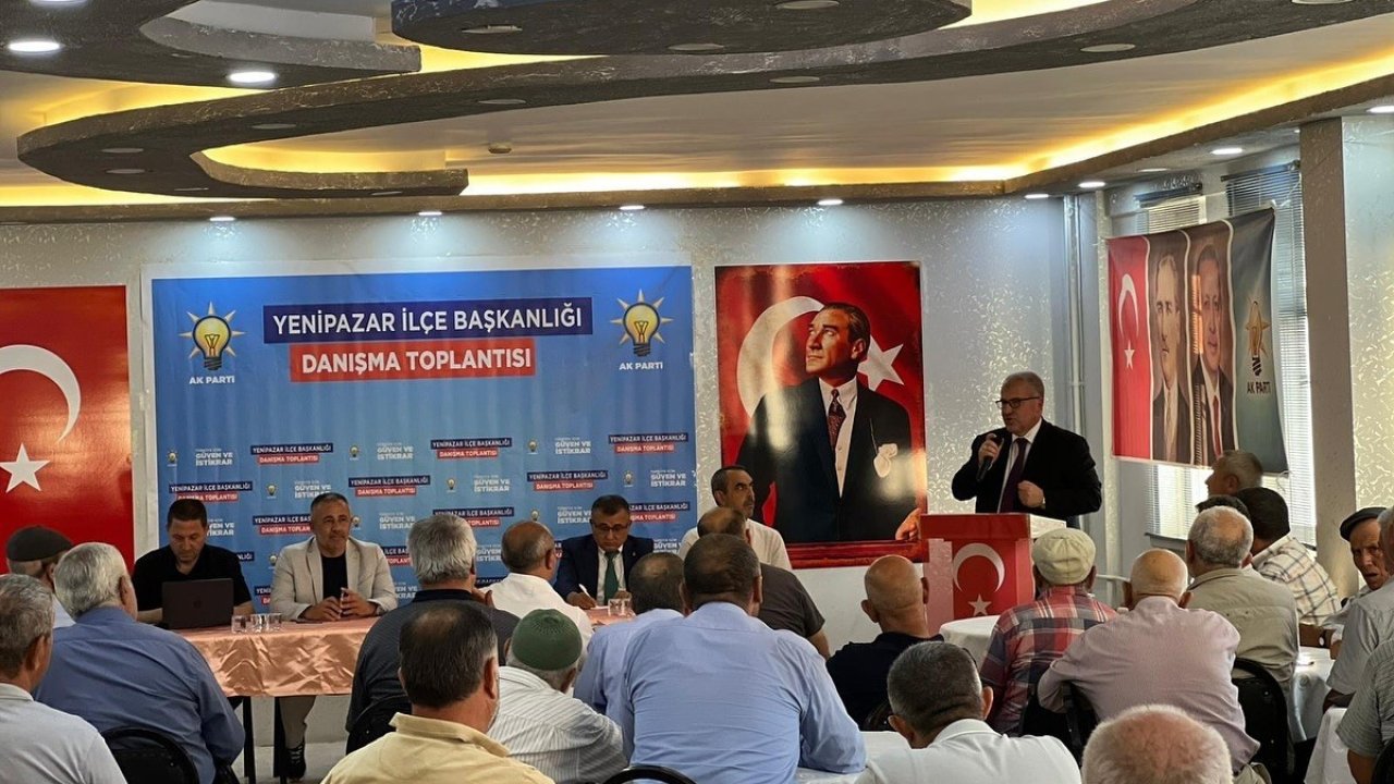 Yenipazar’da AK Parti Danışma Toplantısı gerçekleştirildi