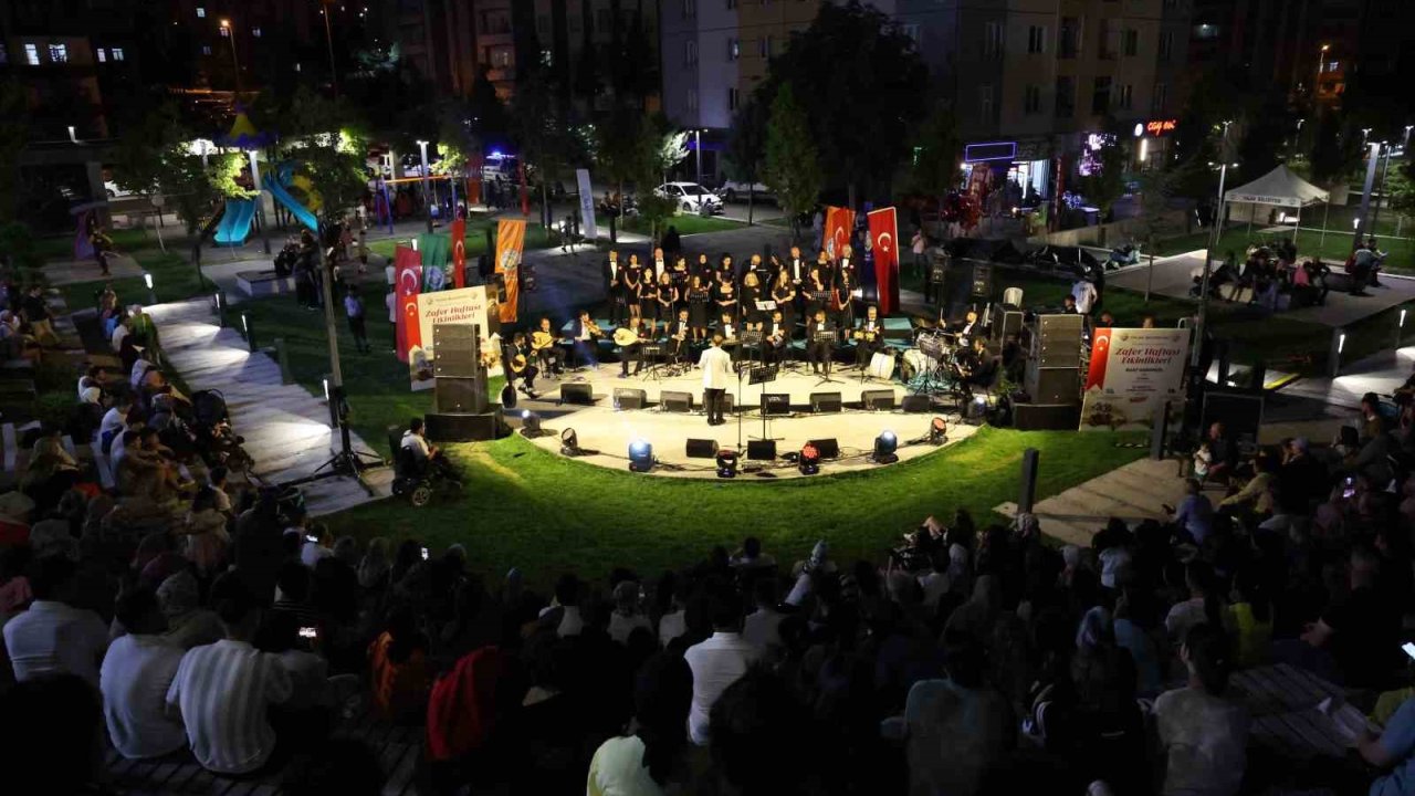 Talas’ta zafer coşkusu sanat müziği konseriyle zirve yaptı