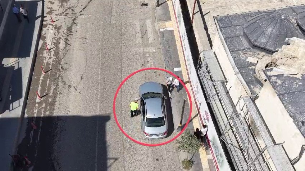 Adıyaman’da drone destekli trafik denetimi