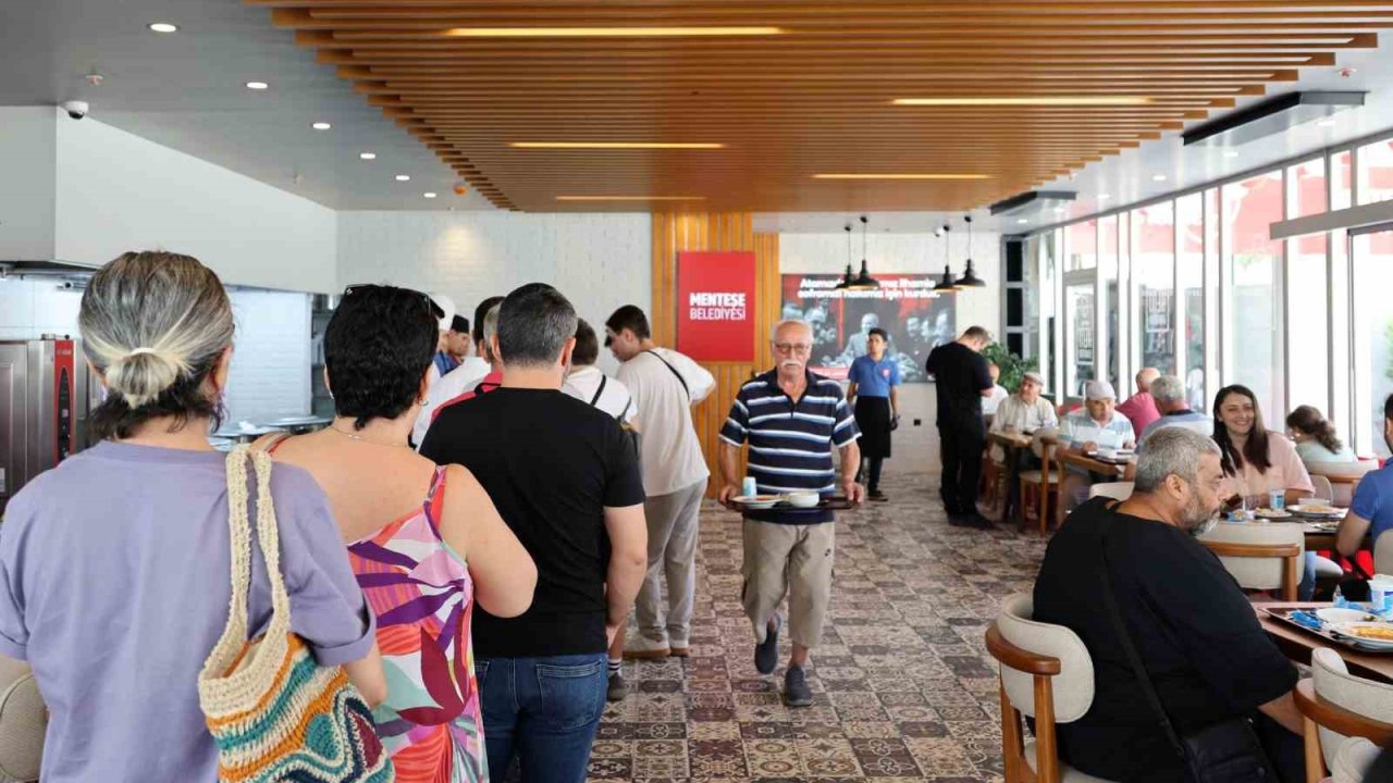 Menteşe Belediyesi Kent Lokantası vatandaşlardan büyük ilgi görüyor