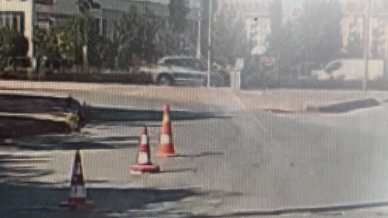 Konya’da 16 yaşındaki çocuğun hayatını kaybettiği kaza anı kamerada