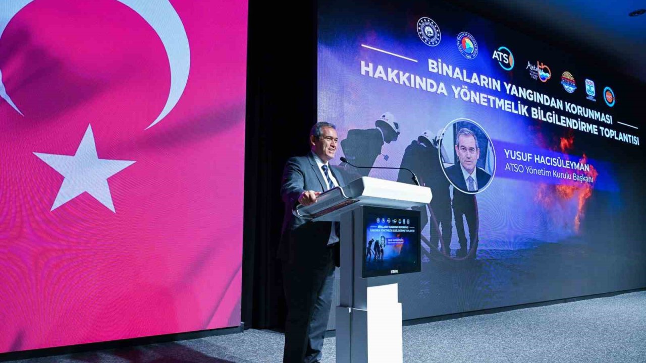 ATSO Başkanı Yusuf Hacısüleyman: "Saha ile masa arasındaki farkları en aza indirmeliyiz"