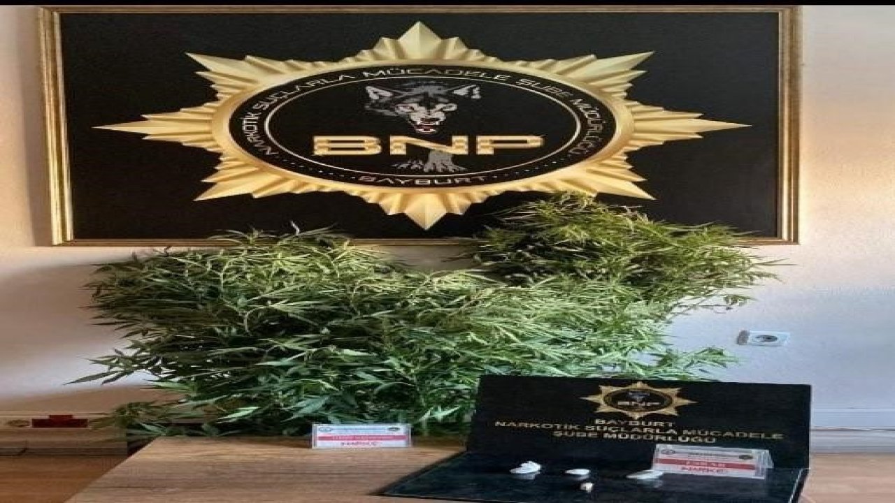 Bayburt’ta birçok adrese eş zamanlı narkotik operasyonu yapıldı