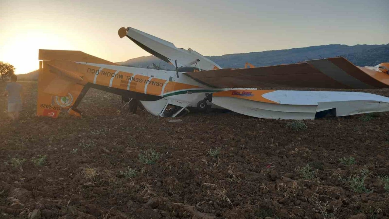 Muğla Valisi Akbıyık: "Pilotumuzun hayati tehlikesi bulunmamaktadır"