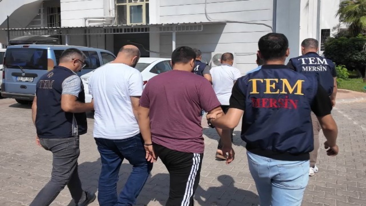 Mersin’de terör örgütü DEAŞ operasyonu: 8 gözaltı