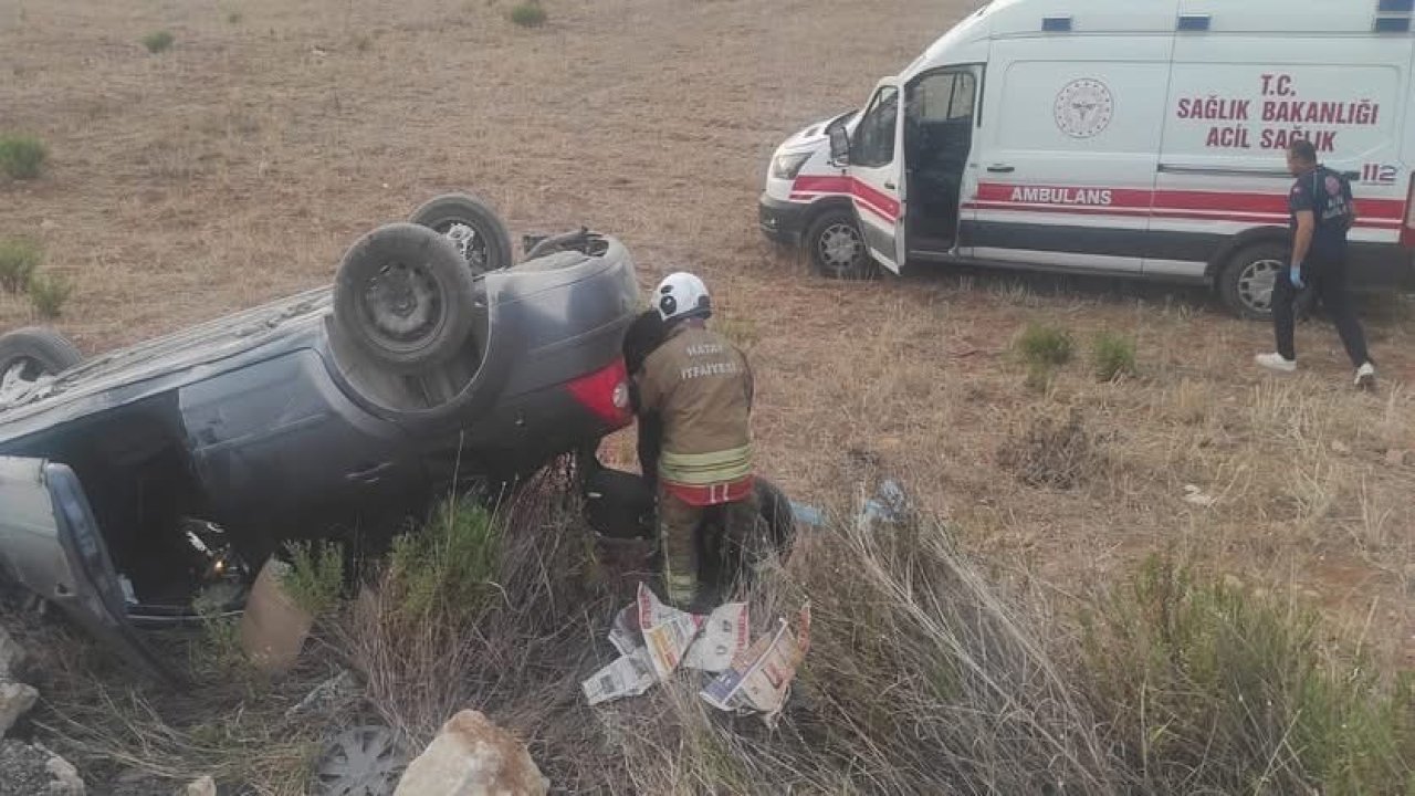 İskenderun’da trafik kazası:2 yaralı