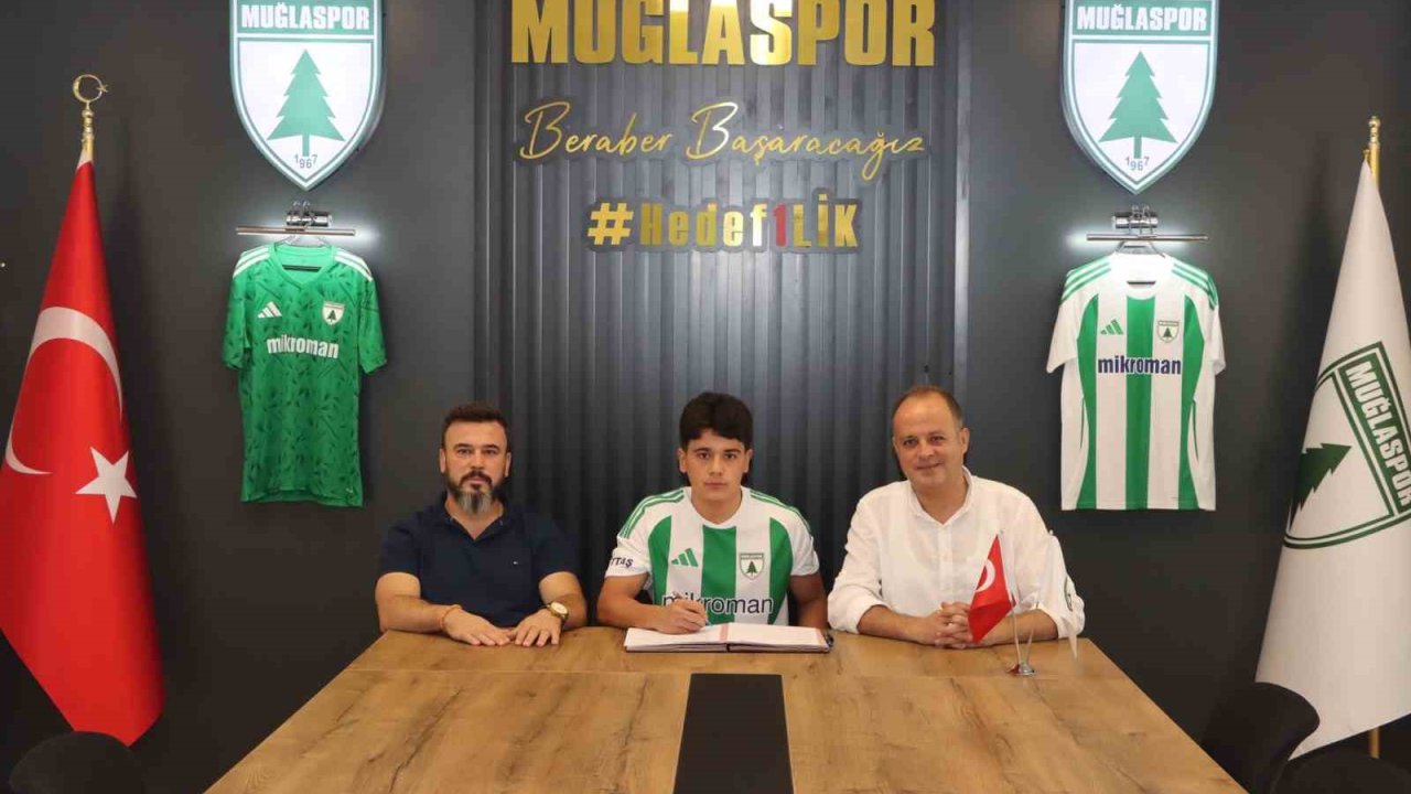 Muğlaspor’da altyapıdan A takıma Şimşek imza attı
