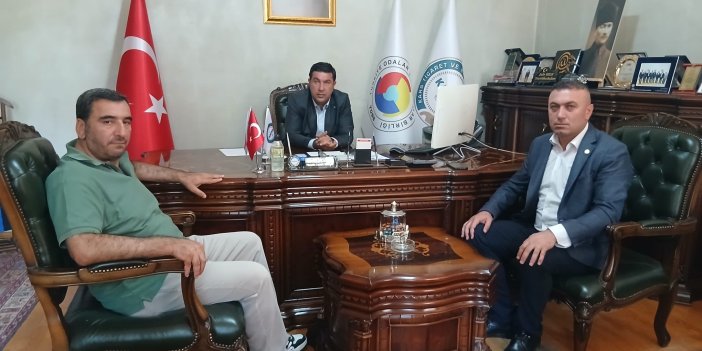 Kars Ziraat Odası Başkanı’ndan KATSO’ya Ziyaret