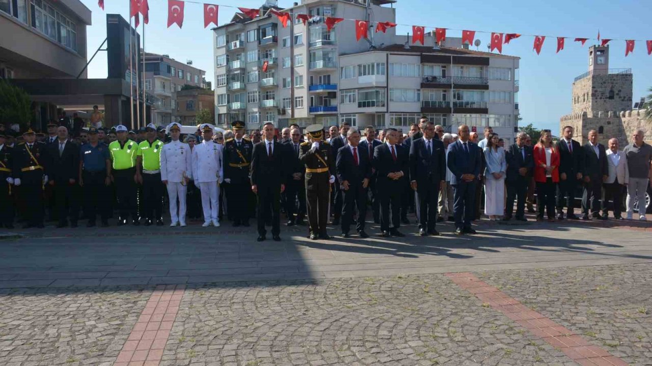 Sinop’ta 30 Ağustos Zafer Bayramı kutlandı