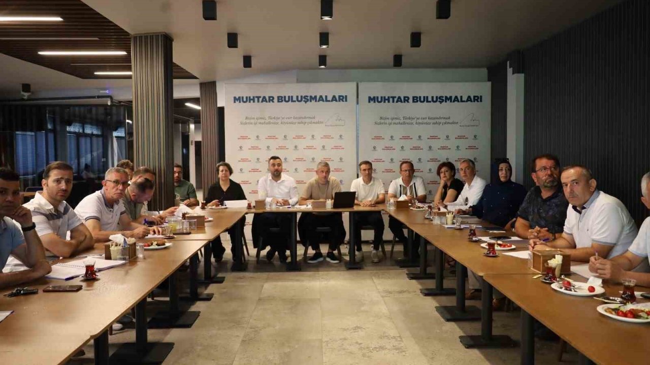 Muhtarların talepleri karşılık buldu