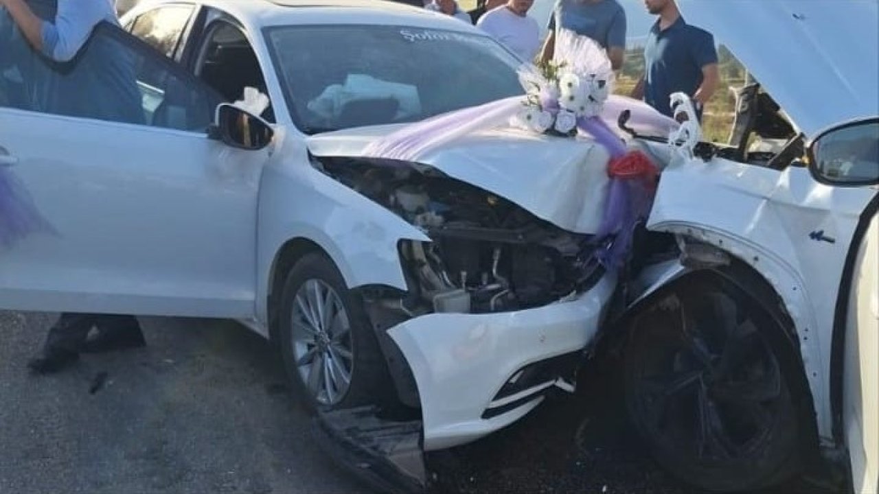 Muğla’da düğün konvoyunda kaza: 1’i ağır 6 yaralı