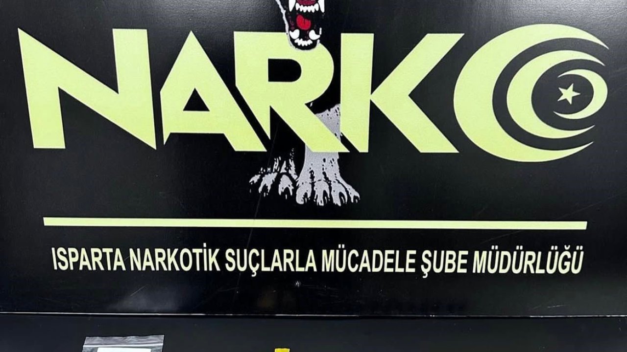 Isparta’da uyuşturucu madde ele geçirildi