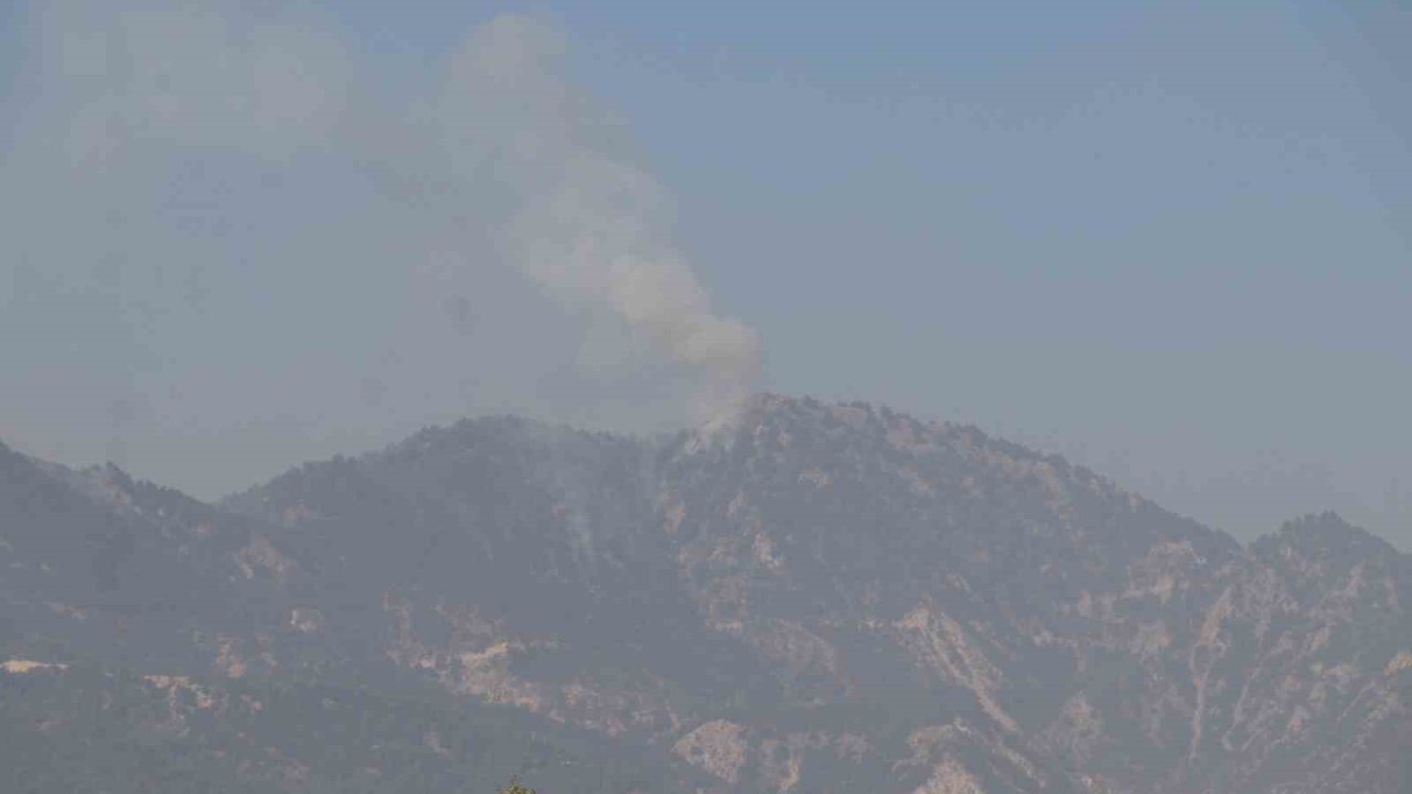 Yangının 5. gününde havadan müdahale yeniden başladı