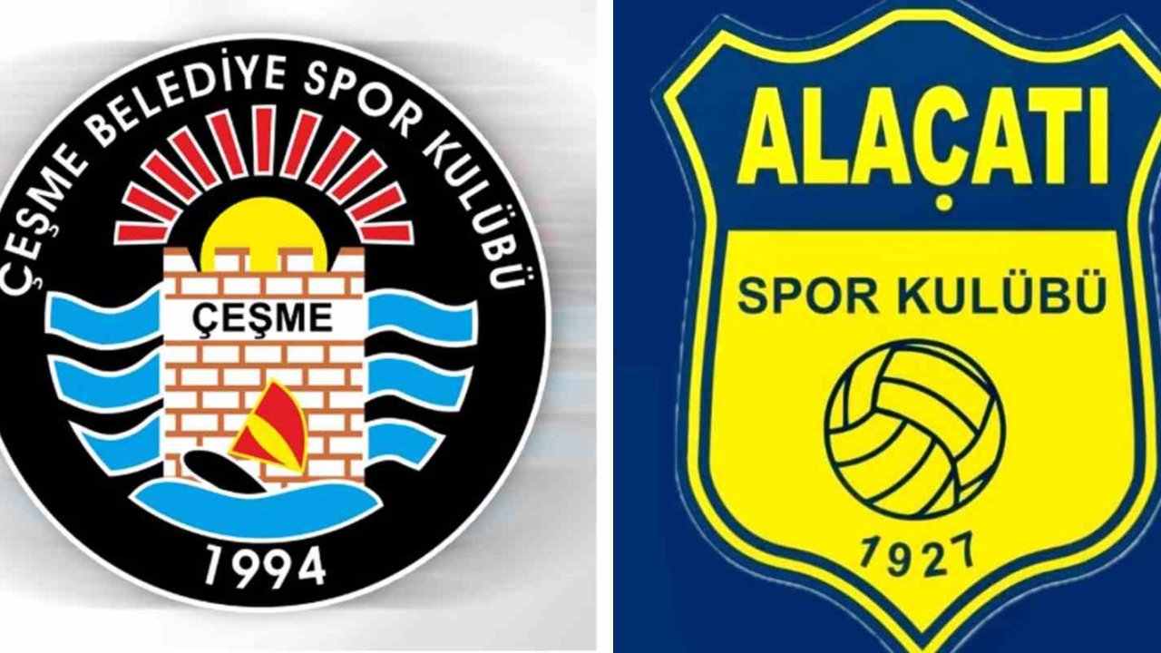 Çeşme Belediyespor ve İmren Alaçatıspor aynı grupta