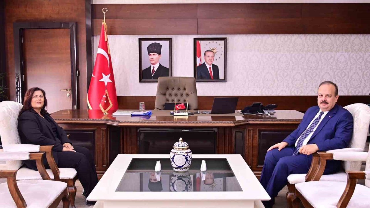 Başkan Çerçioğlu, Vali Canbolat ile görüştü