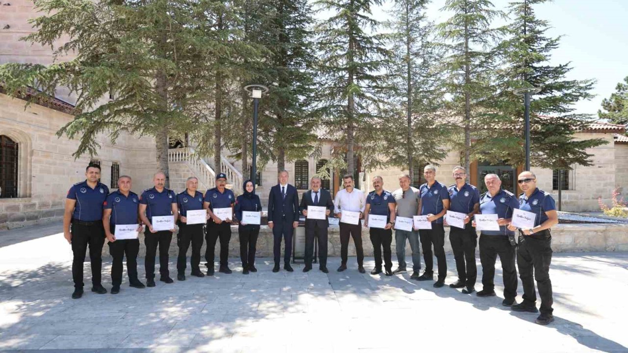 Başkan Uzun Zabıta teşkilatımız şehrimizin huzurunun teminatıdır