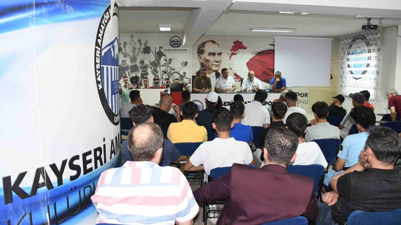 Kayseri U16 Ligi fikstürü çekildi