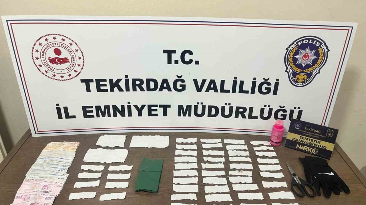 Tekirdağ’da uyuşturucu operasyonu: 10 şüpheli tutuklandı