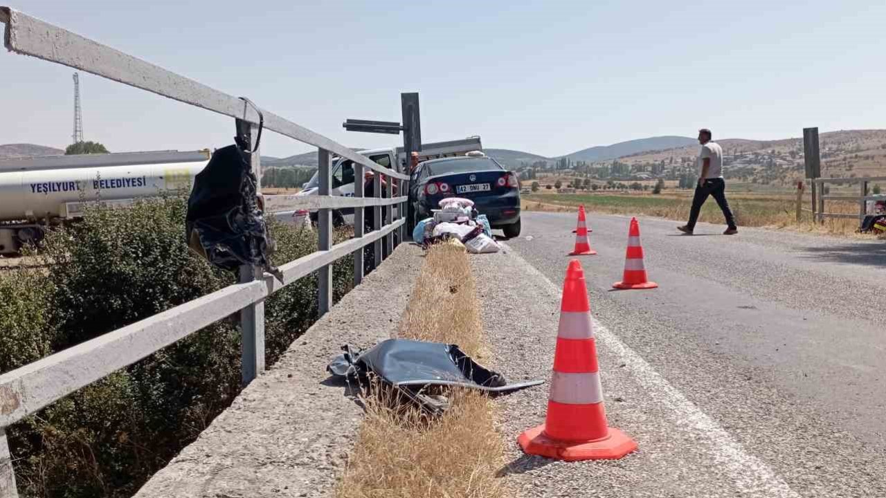 Tokat’ta otomobil bariyerlere çarptı: 1 ölü, 2 yaralı
