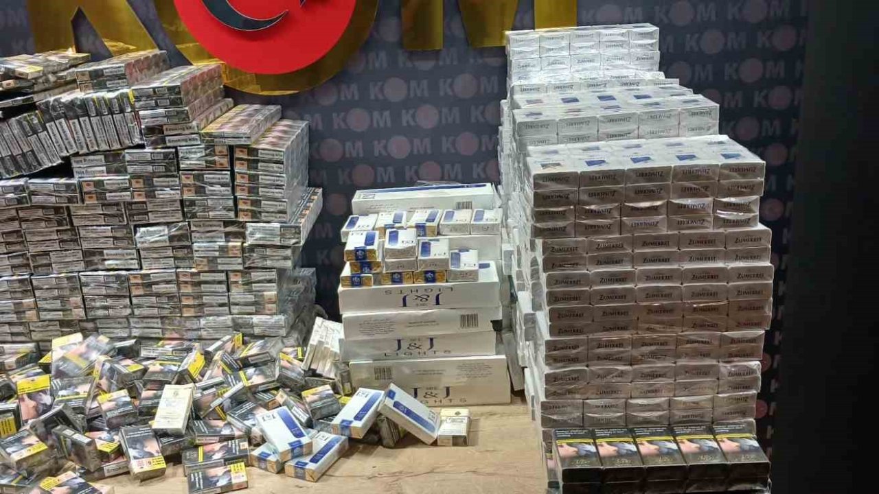 Kahramanmaraş’ta kaçakçılıkla mücadele