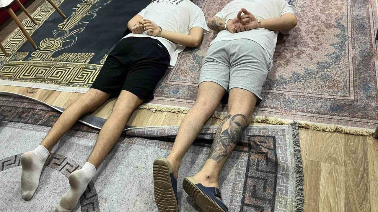 Suç örgütüne yönelik operasyon firarileri saklandıkları bağ evinde yakalandı