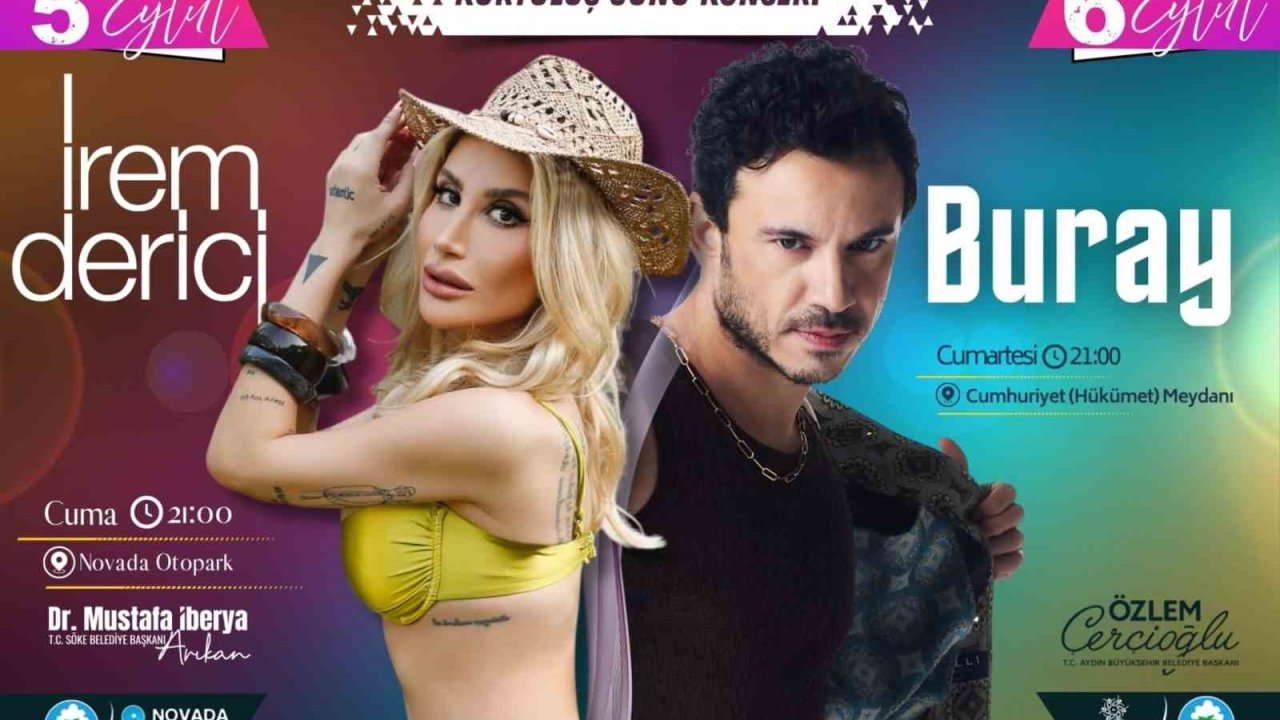 Söke’nin kurtuluş coşkusuna iki konser coşku katacak