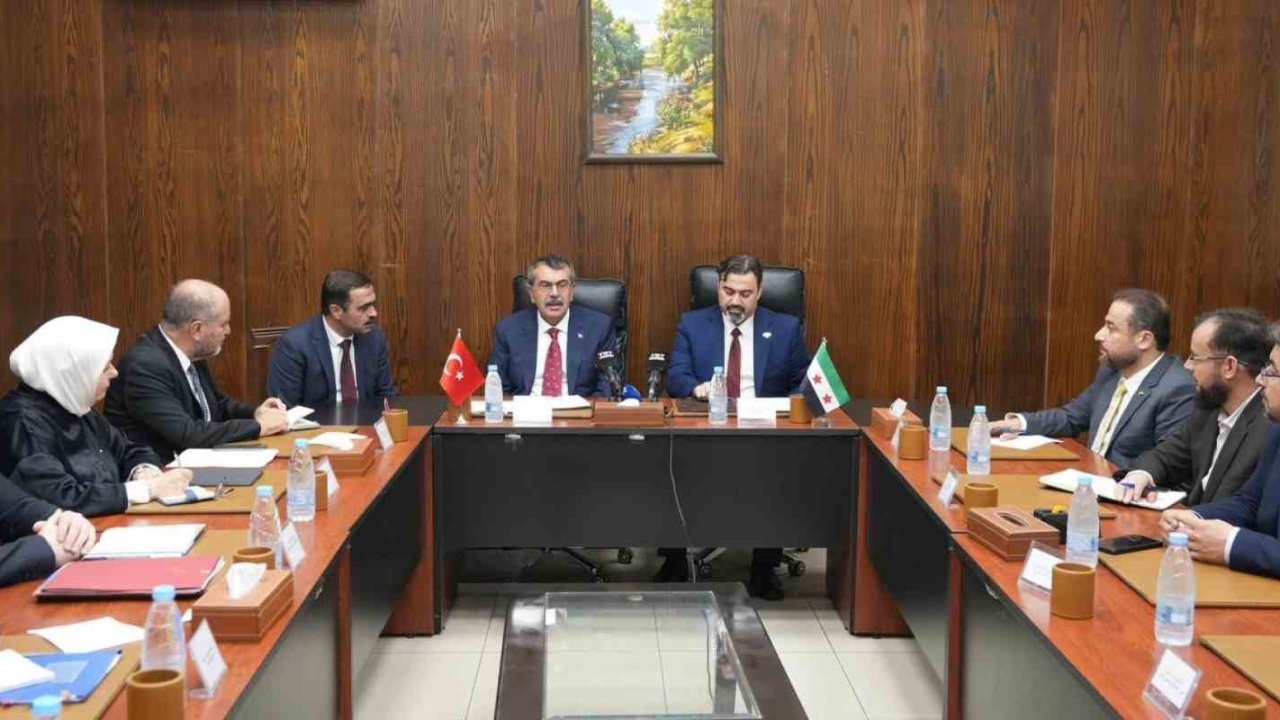 Milli Eğitim Bakanı Tekin Suriye’de