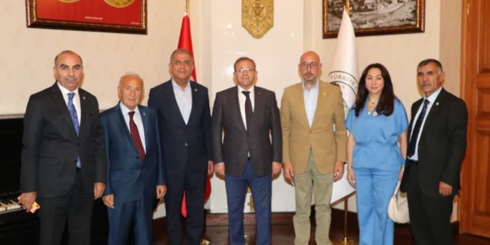 İYİ Parti Heyetinden Vali Polat’a Ziyaret