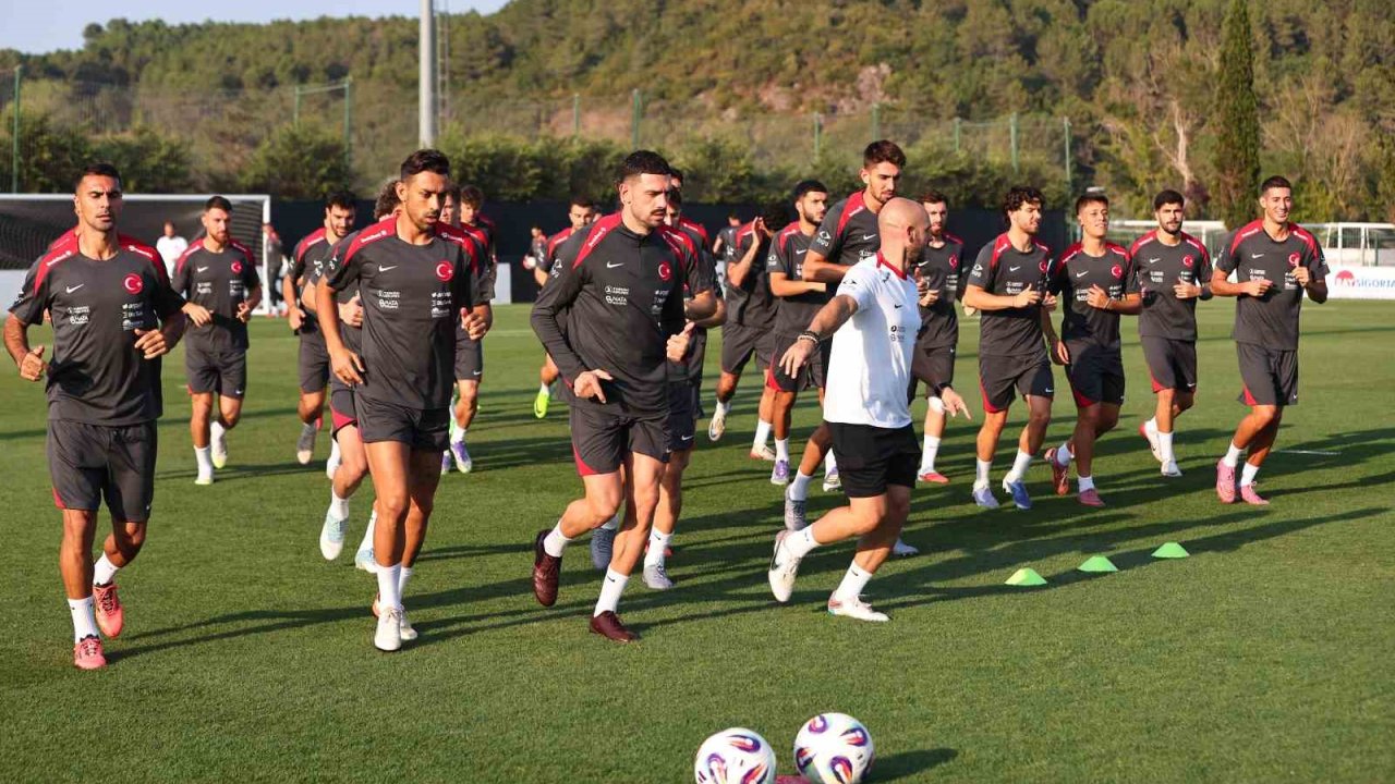 Milliler, Gürcistan maçı hazırlıklarını sürdürdü