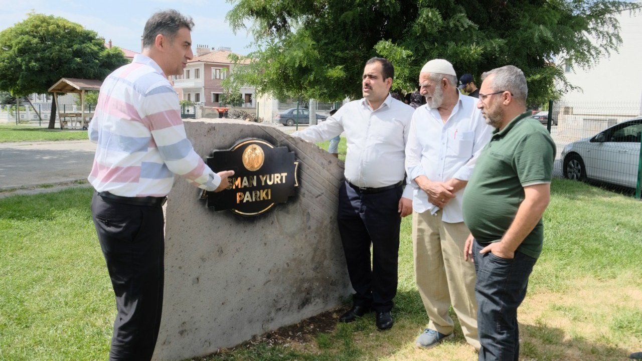 31 yıldır cenazesine ulaşılamayan sivil şehidin ismi parka verildi