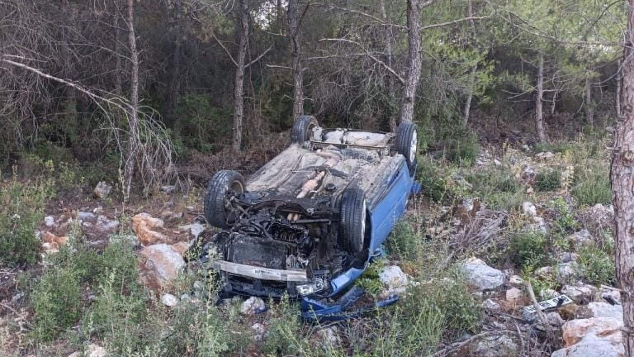Muğla’da trafik kazası:1 yaralı