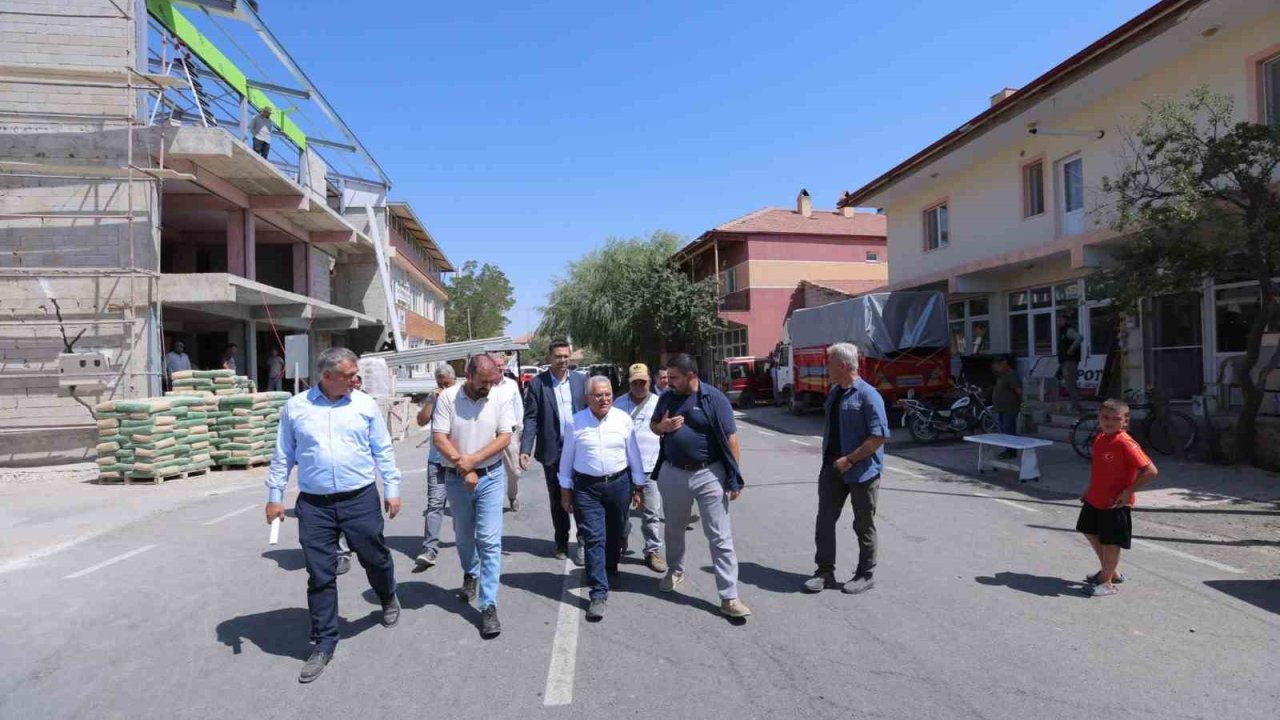 Başkan Büyükkılıç’tan Sarıoğlan’a ‘yatırım ve hizmet’ çıkarması